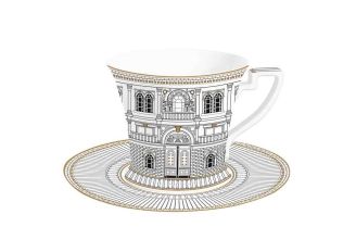 Filiżanka porcelanowa ze spodkiem Palazzo 350ml