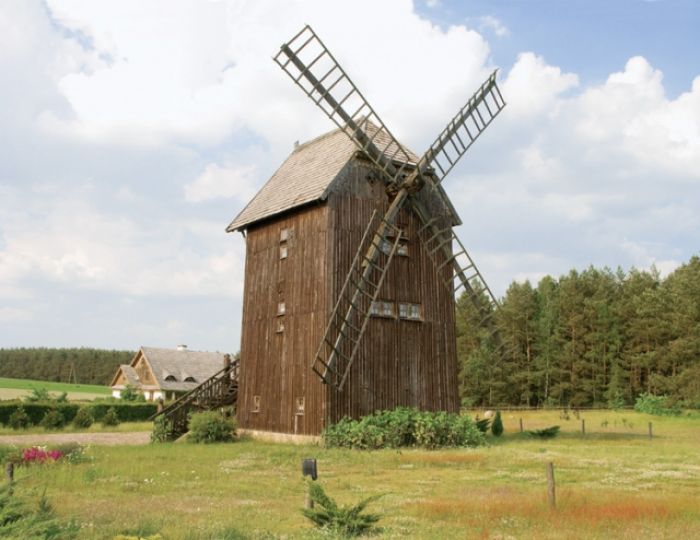 Stary młyn w Zaborku