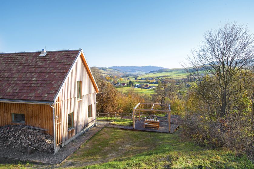 nowoczesna stodoła bieszczady